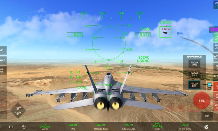 RCS真实空战模拟器