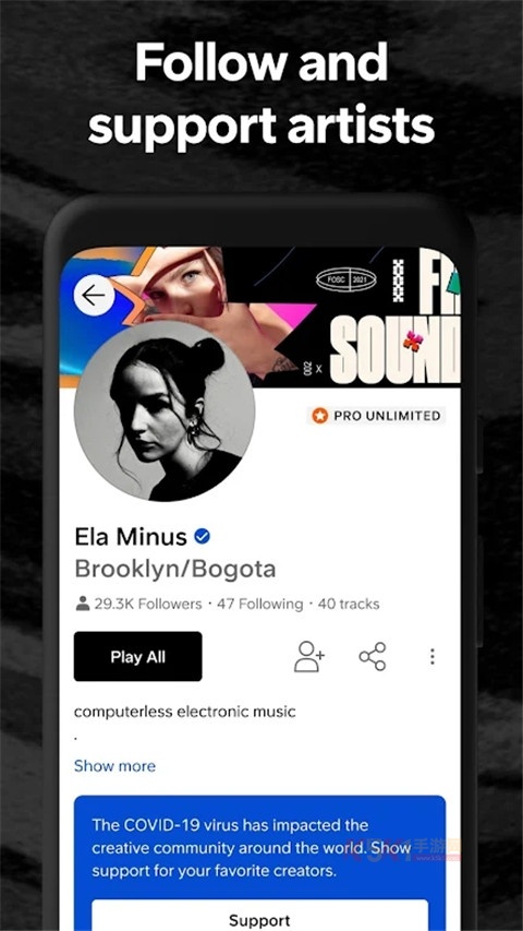 SoundCloud音乐分享社区app