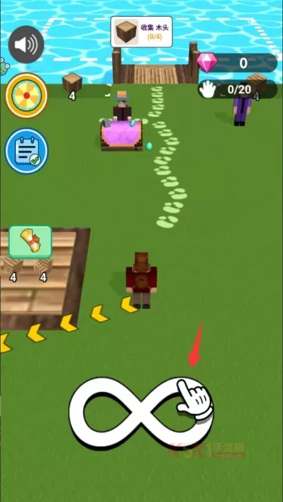 ​迷你像素小岛_https://www.k5k1.com_动作格斗_第3张